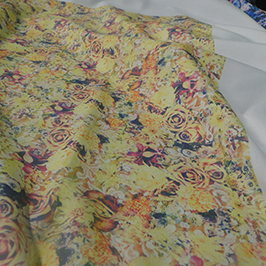 Digitális textilnyomtatás 3. minta A1 digitális textilnyomtatóval WER-EP6090T
