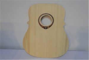 Fa gitárminta az A2 méretű uv nyomtatóból WER-DD4290UV
